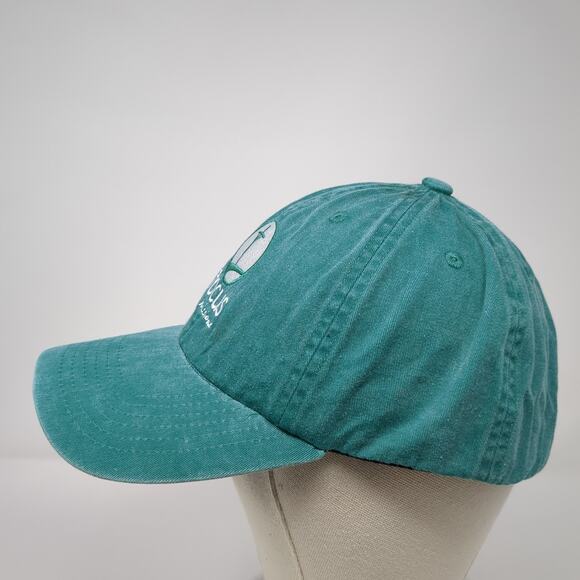 Focus Missions Slideback Baseball Cap Green One Size Adjustable 6 Panel Novus - Picture 3 of 9